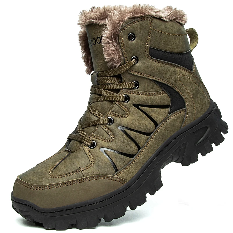 Winter Boots Army Fans Outdoor Mens Non-slip Snow Boots Waterproof Trekking Hunting Tactical Sneakers Camping Climbing Trail
Winter Boots Army Fans Outdoor Mens Non-slip Snow Boots Waterproof Trekking Hunting Tactical Sneakers Camping Climbing Trail