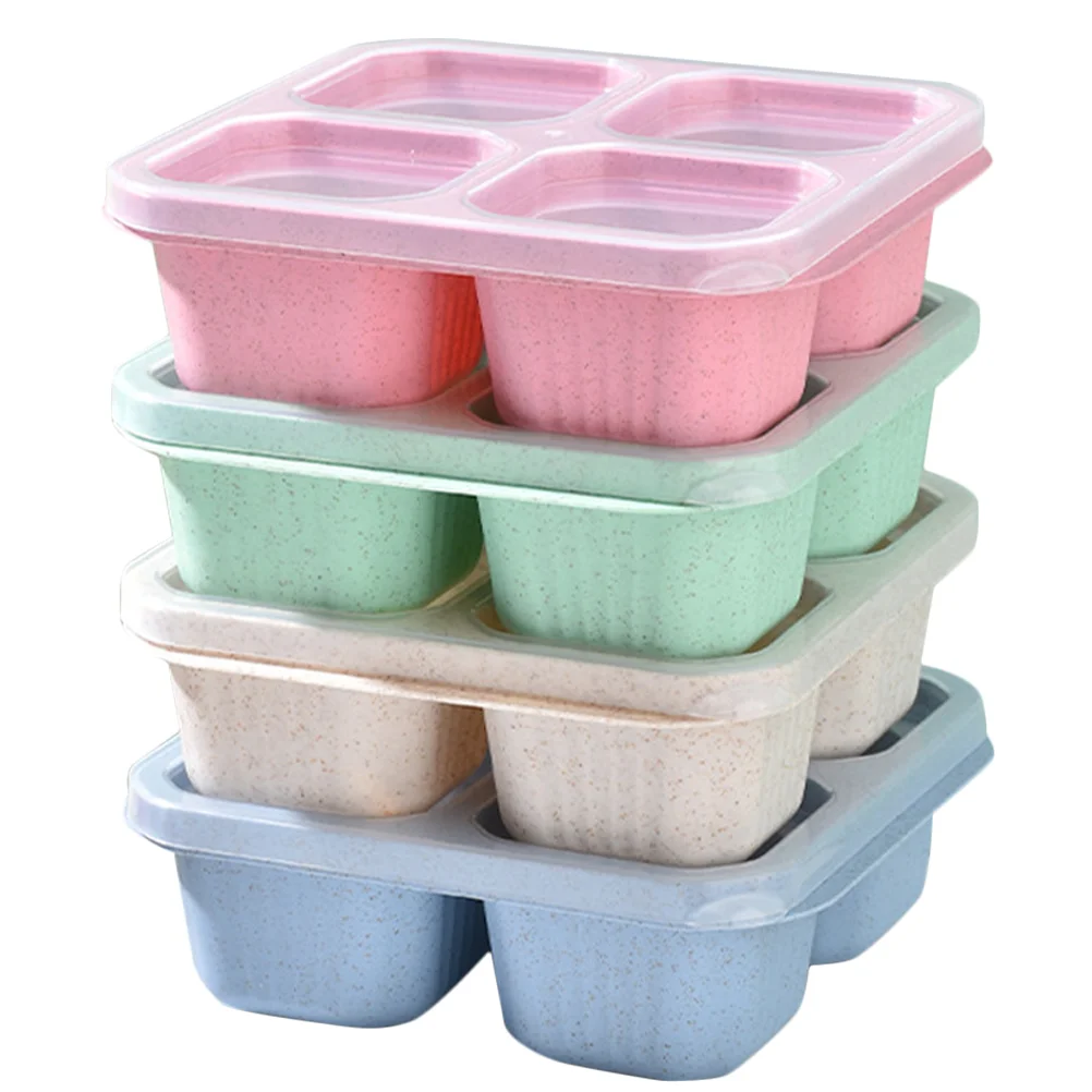 4 Pcs Candy Box Container Meal Prep Containers Reusable Snack Small Pp Divided Travel Compartment Food
4 Pcs Candy Box Container Meal Prep Containers Reusable Snack Small Pp Divided Travel Compartment Food