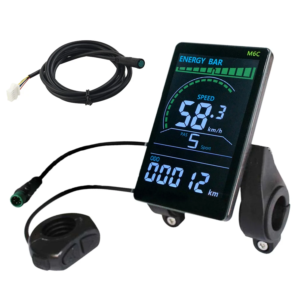 Display Bike Display Diameter Electric Bike Large Colorful Screen M6C Simple Design Speed TFT Display Waterproof
Display Bike Display Diameter Electric Bike Large Colorful Screen M6C Simple Design Speed TFT Display Waterproof