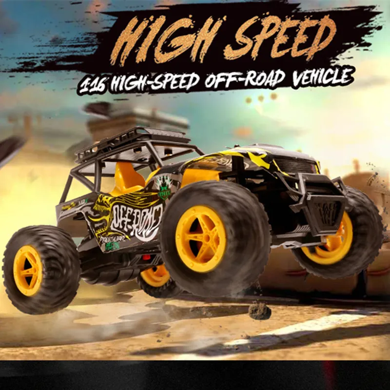 1:16 alloy RC car 4WD off-road remote control car 15KM/H high speed 2.4G Charging bigfoot vehicle boy's toy girl gift wholesale
1:16 alloy RC car 4WD off-road remote control car 15KM/H high speed 2.4G Charging bigfoot vehicle boy's toy girl gift wholesale