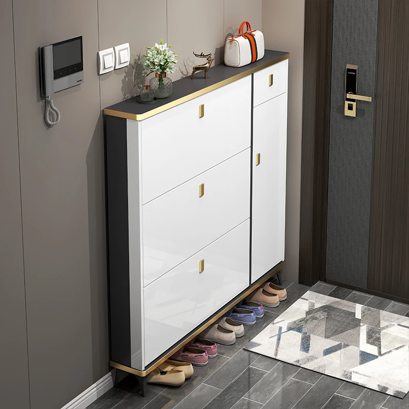 Drawer Flip Shoe Cabinets Vertical Door Decor Modern Shoe Rack Thin Nordic Meuble A Chaussure Multifunctional Furniture Home
Drawer Flip Shoe Cabinets Vertical Door Decor Modern Shoe Rack Thin Nordic Meuble A Chaussure Multifunctional Furniture Home