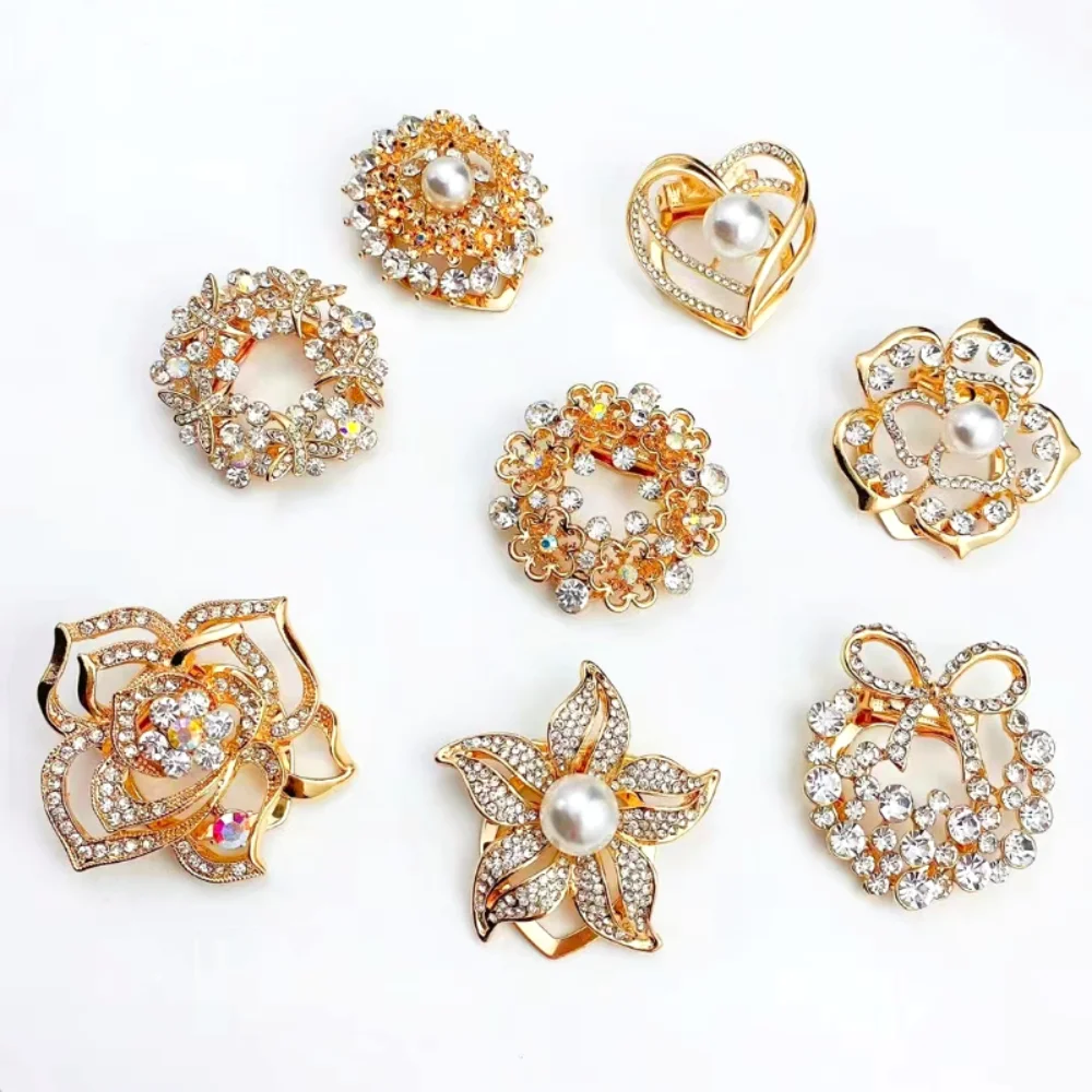Luxury Rhinestone Flowers Brooch Corsage Pin Fixed Clothes Accessories Imitation Pearl Zircon Brooches for Women брошь женс
Luxury Rhinestone Flowers Brooch Corsage Pin Fixed Clothes Accessories Imitation Pearl Zircon Brooches for Women брошь женс