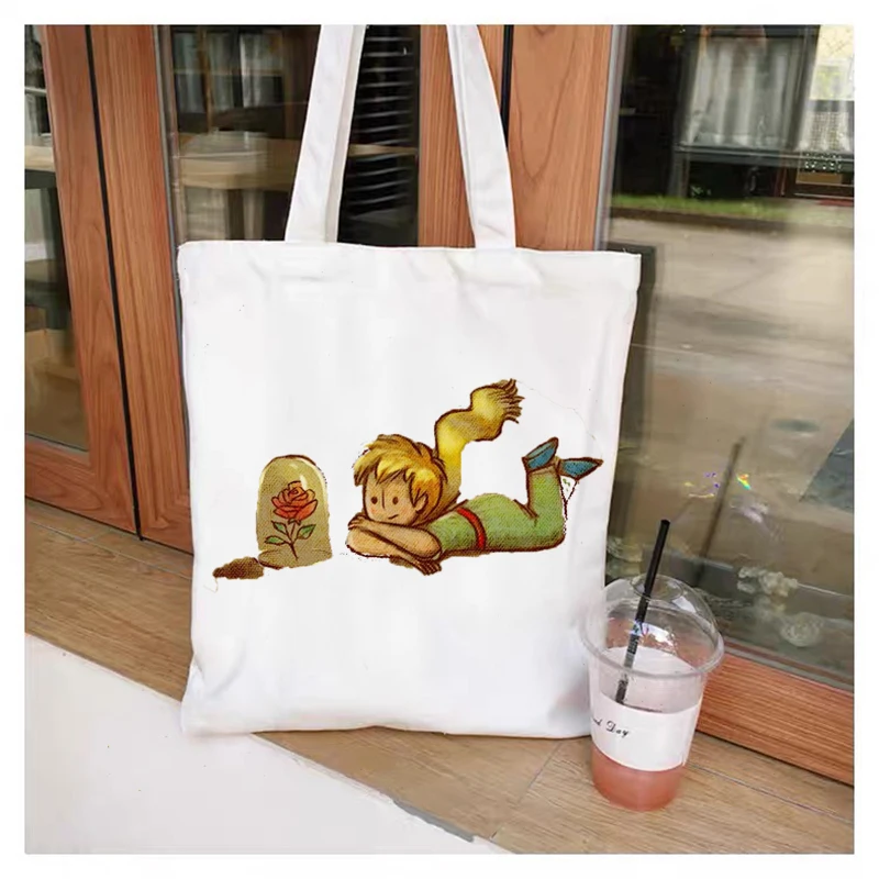 Fashion New Canvas Bag Cartoon Pattern Niche Simple Women's Shoulder Handbag Shopping Handbag Large Capacity Cartoon Leisure Art
Fashion New Canvas Bag Cartoon Pattern Niche Simple Women's Shoulder Handbag Shopping Handbag Large Capacity Cartoon Leisure Art