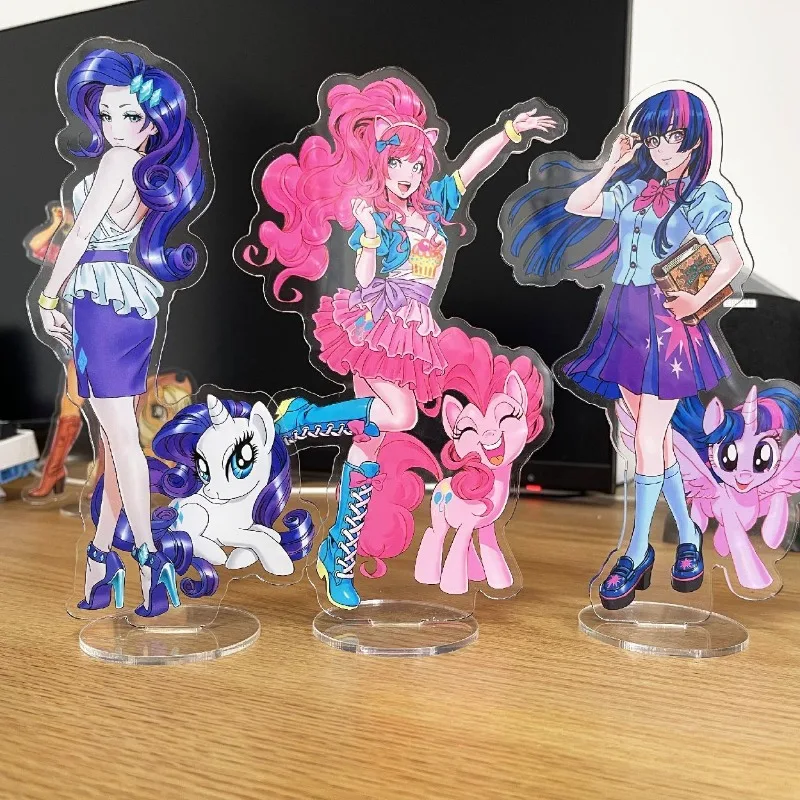 10 см My Little Pony анимационные периферийные устройства Сумеречный блеск акриловая