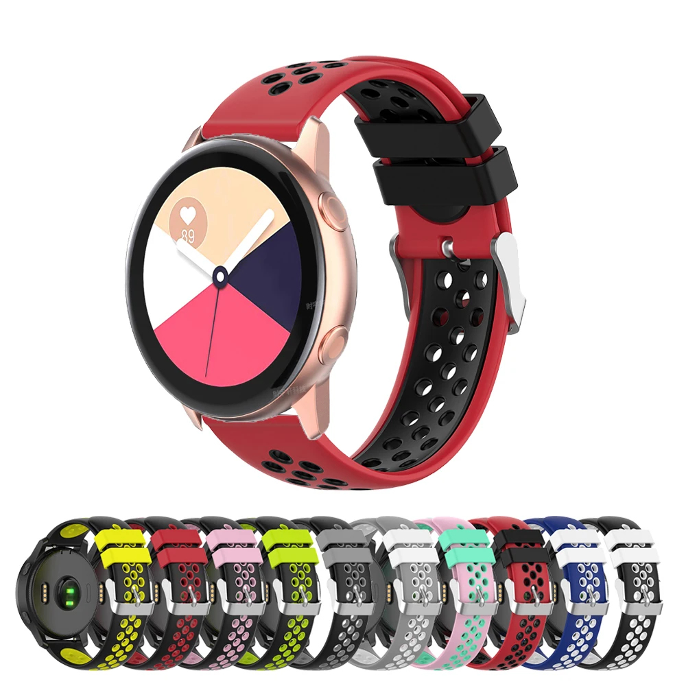 Ремешок силиконовый для смарт-часов, браслет для Samsung Galaxy Watch Active 2 40/44 мм/3 41 мм, Huawei GT 2 42 мм, 20 мм
Ремешок силиконовый для смарт-часов, браслет для Samsung Galaxy Watch Active 2 40/44 мм/3 41 мм, Huawei GT 2 42 мм, 20 мм