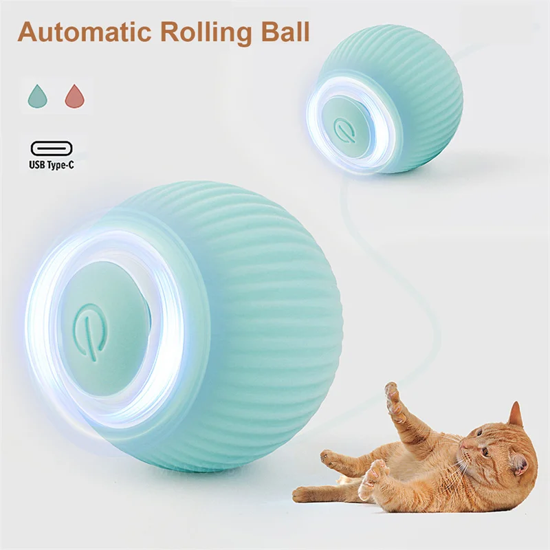 Accessories Electric Toys Ball Automatic Rolling Cats Cat Puppy Kitten Cat Interactive Playing Toys For Training Toys Smart Pet
Accessories Electric Toys Ball Automatic Rolling Cats Cat Puppy Kitten Cat Interactive Playing Toys For Training Toys Smart Pet