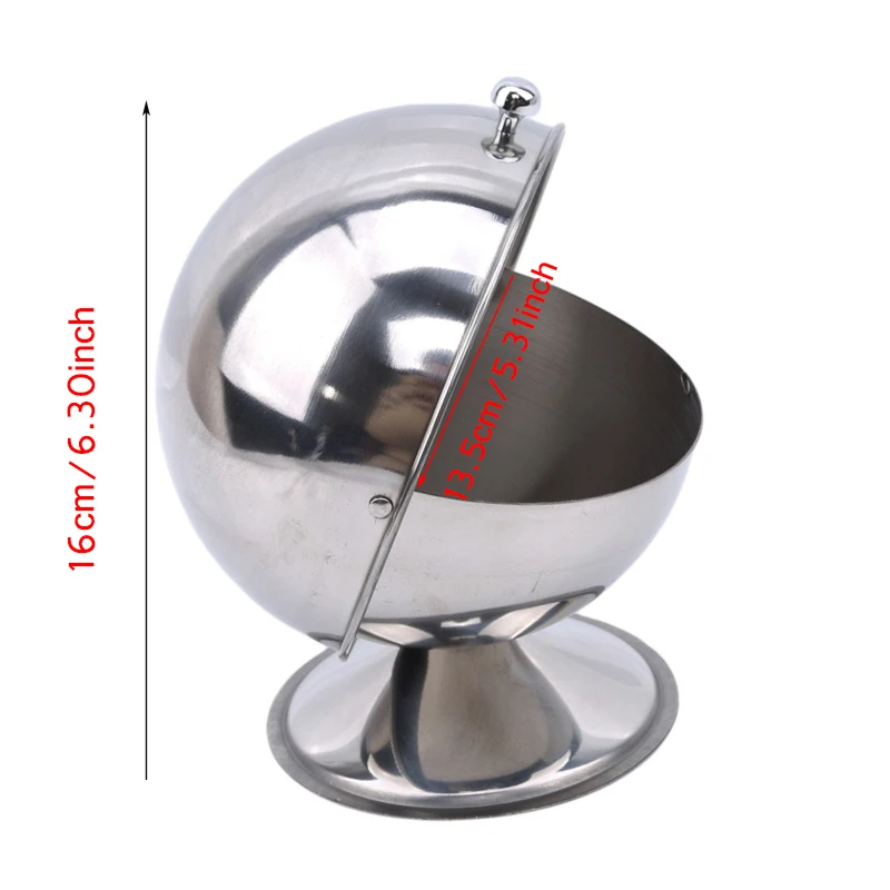 Сферическая Сахарница Из Нержавеющей Стали, Контейнер Для Специй Для Дома И Кухни, Складная Круглая Емкость
Сферическая Сахарница Из Нержавеющей Стали, Контейнер Для Специй Для Дома И Кухни, Складная Круглая Емкость
