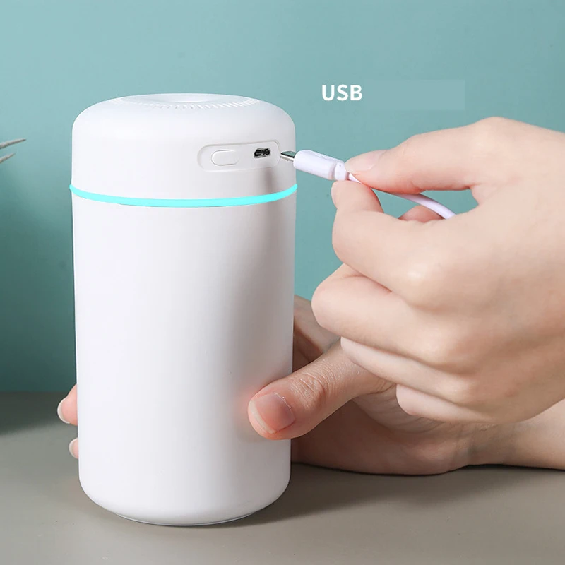 Portable420ml Electric Air Humidifier Aroma Oil Diffuser USB Cool Mist Sprayer with Colorful Night Light for Home Car Humidifier
Portable420ml Electric Air Humidifier Aroma Oil Diffuser USB Cool Mist Sprayer with Colorful Night Light for Home Car Humidifier
