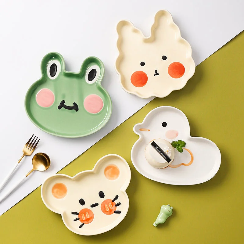 8Inch Ceramic Cartoon Plate Animal Dinner Plates Tableware Kitchen Korean Dish Sets Nordic Dumpling Plates Dinnerware Household
8Inch Ceramic Cartoon Plate Animal Dinner Plates Tableware Kitchen Korean Dish Sets Nordic Dumpling Plates Dinnerware Household