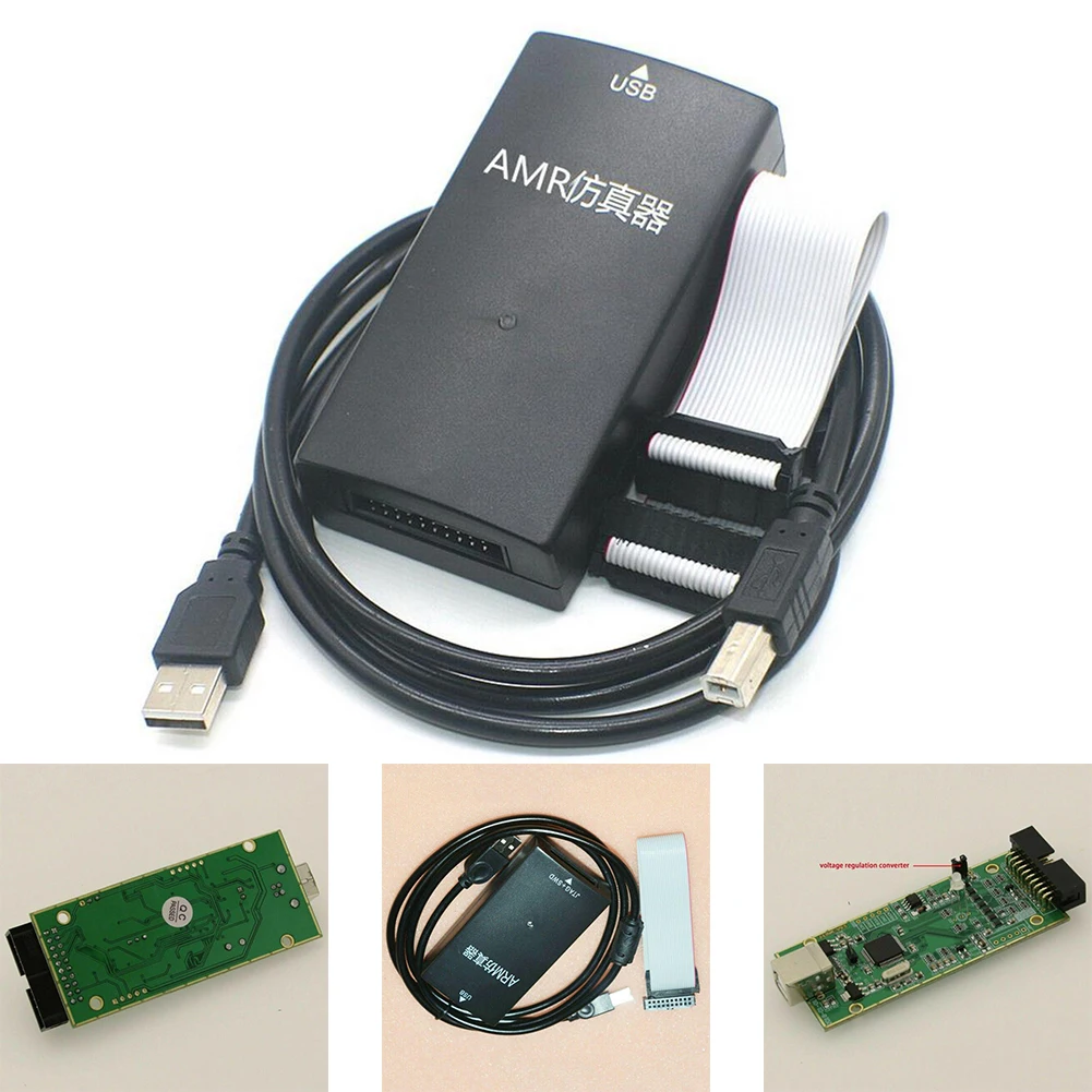 1 Set V8/V9 ARM Emulator USB Cable With Voltage Self-regulating CPU Stable Fully Automatic Upgrade Black J-LINK Compiler
1 Set V8/V9 ARM Emulator USB Cable With Voltage Self-regulating CPU Stable Fully Automatic Upgrade Black J-LINK Compiler