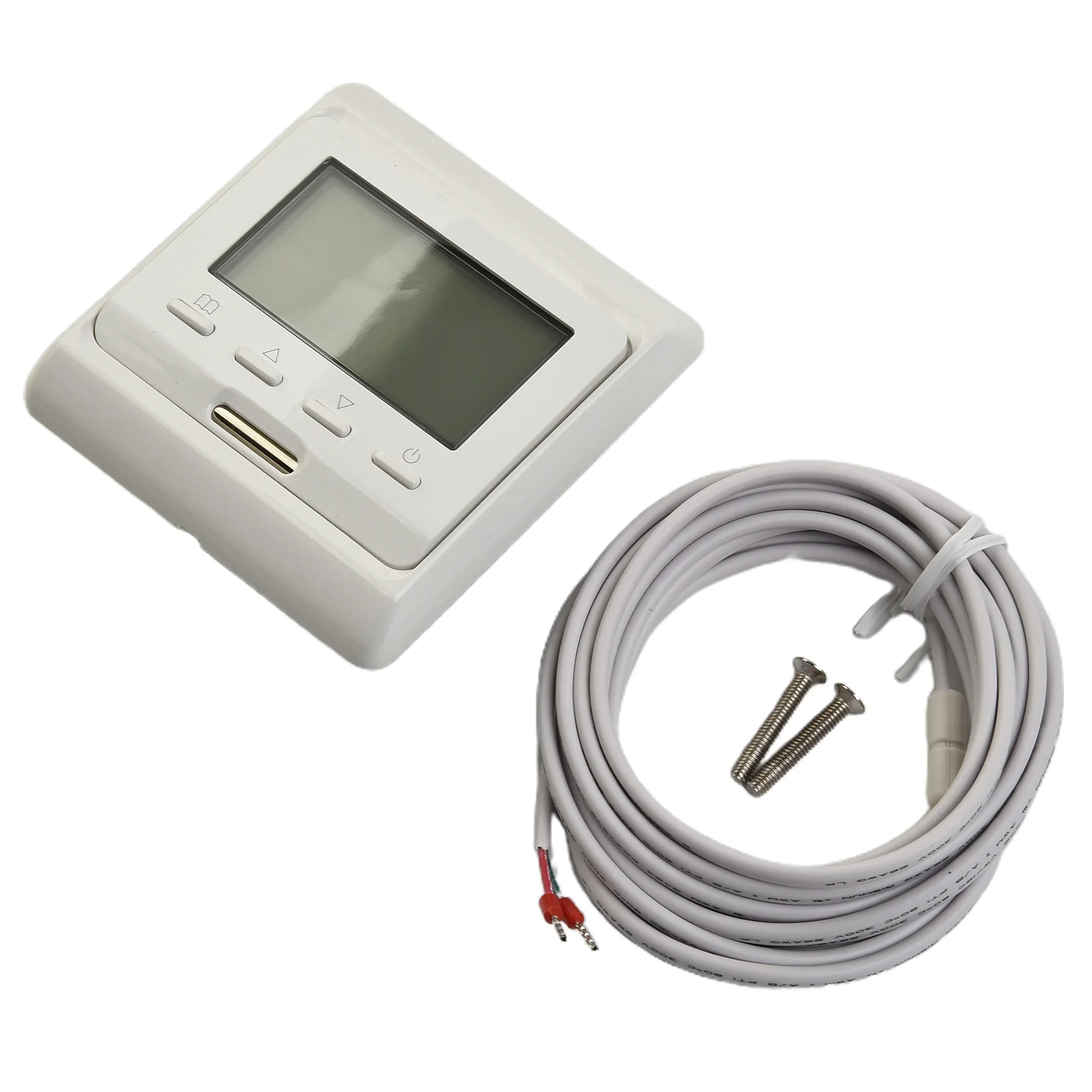 Programmable Thermostat Floor Heater Heating LCD Display Panel Thermostat 16A 2 Mode 8.6 X 8.6 X 4.3 Cm AC 230V
Programmable Thermostat Floor Heater Heating LCD Display Panel Thermostat 16A 2 Mode 8.6 X 8.6 X 4.3 Cm AC 230V