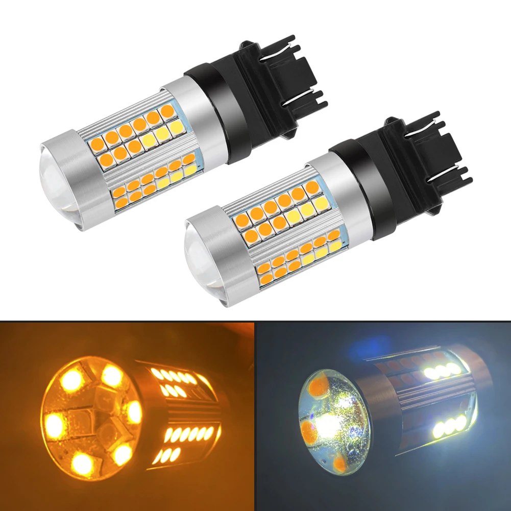 2PCS LED Turn Signal Blinker Lights Switchback 3157 CK Socket Anti Hyper Flash For Toyota Tacoma Tundra Camry
2PCS LED Turn Signal Blinker Lights Switchback 3157 CK Socket Anti Hyper Flash For Toyota Tacoma Tundra Camry