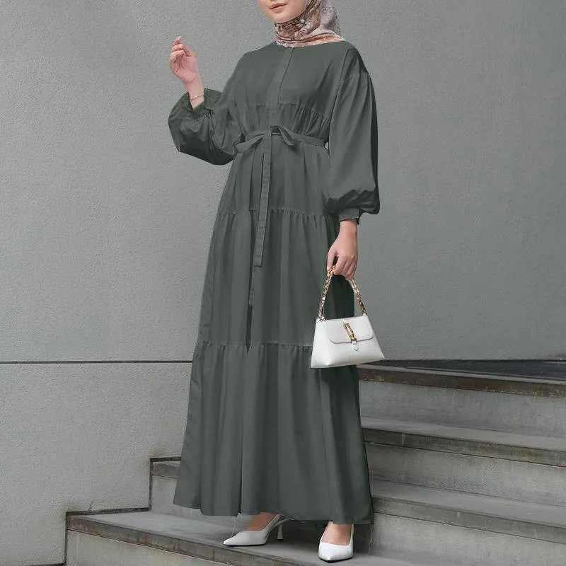 Женское мусульманское платье Wepbel Abaya, модное мусульманское платье с длинным рукавом, кафтан, весеннее однотонное турецкое платье Дубая, хиджаб, платье, кафтан
Женское мусульманское платье Wepbel Abaya, модное мусульманское платье с длинным рукавом, кафтан, весеннее однотонное турецкое платье Дубая, хиджаб, платье, кафтан