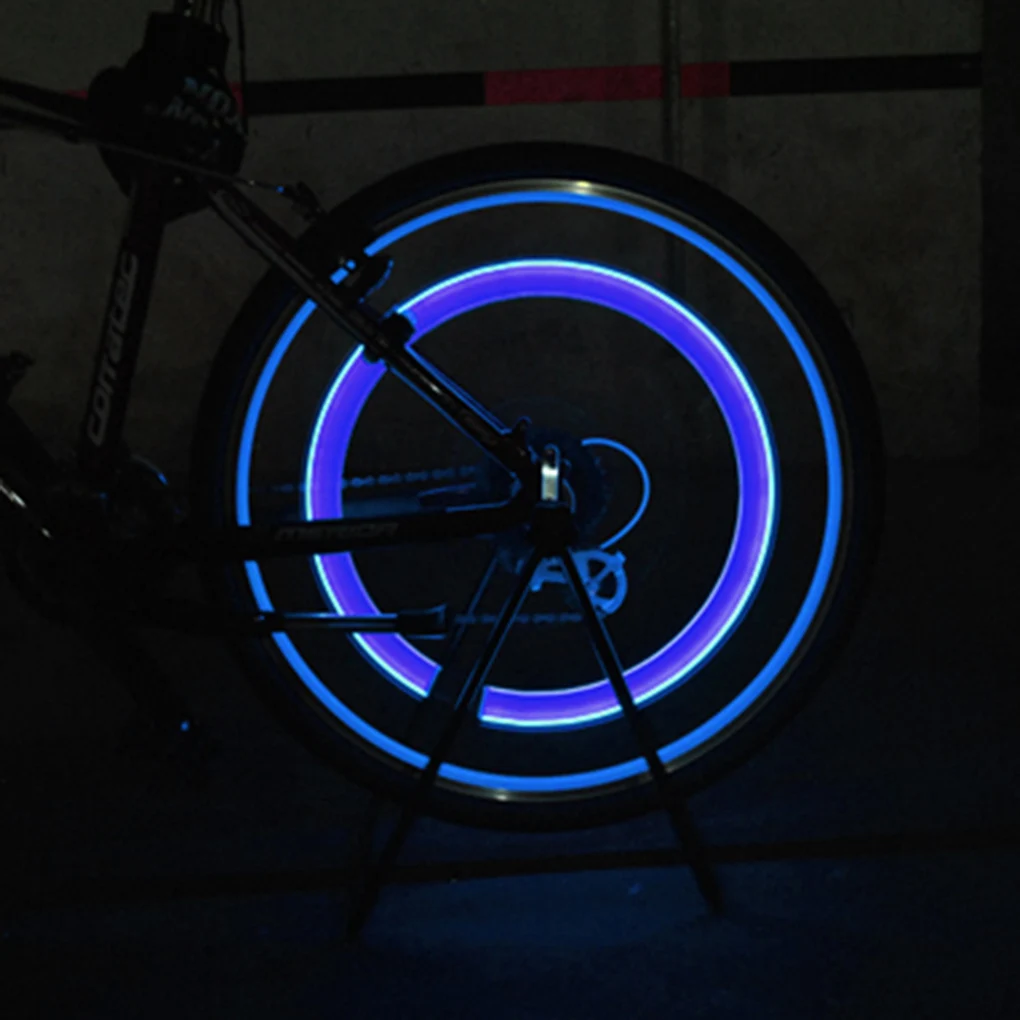 

Колпачок воздушного клапана колеса, светильник па, светодиодная лампа, легкий вес, неоновая вспышка, съемные Аксессуары для велосипеда, кра...