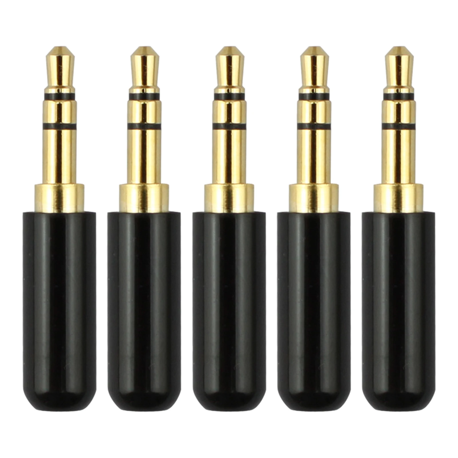 5pcs Easy Install 3 Pole Headphone Adapter Home Office Laptop Noise Reduction HD Accessories Stereo Audio 3.5mm Jack Male Head 
5pcs Easy Install 3 Pole Headphone Adapter Home Office Laptop Noise Reduction HD Accessories Stereo Audio 3.5mm Jack Male Head