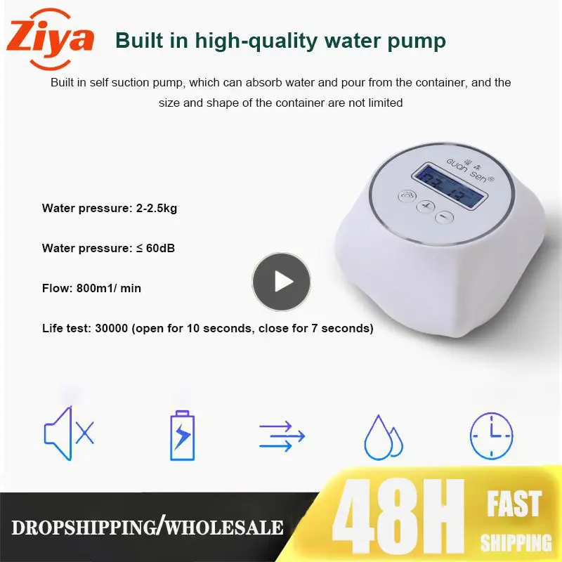 Dual Electric Mode Water Irrigation Timer Built-in Self Suction Pump With Lcd Screen Irrigation System Creative Regular Watering
Dual Electric Mode Water Irrigation Timer Built-in Self Suction Pump With Lcd Screen Irrigation System Creative Regular Watering