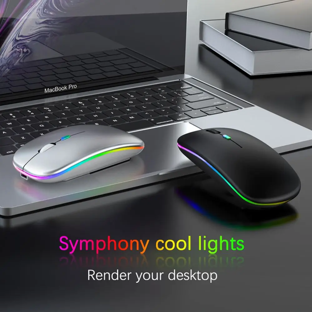 Luminous Ultra Thin Super Slim Work Long Rechargeable USB Optical Silent Button Wireless Bluetooth Mouse
Luminous Ultra Thin Super Slim Work Long Rechargeable USB Optical Silent Button Wireless Bluetooth Mouse