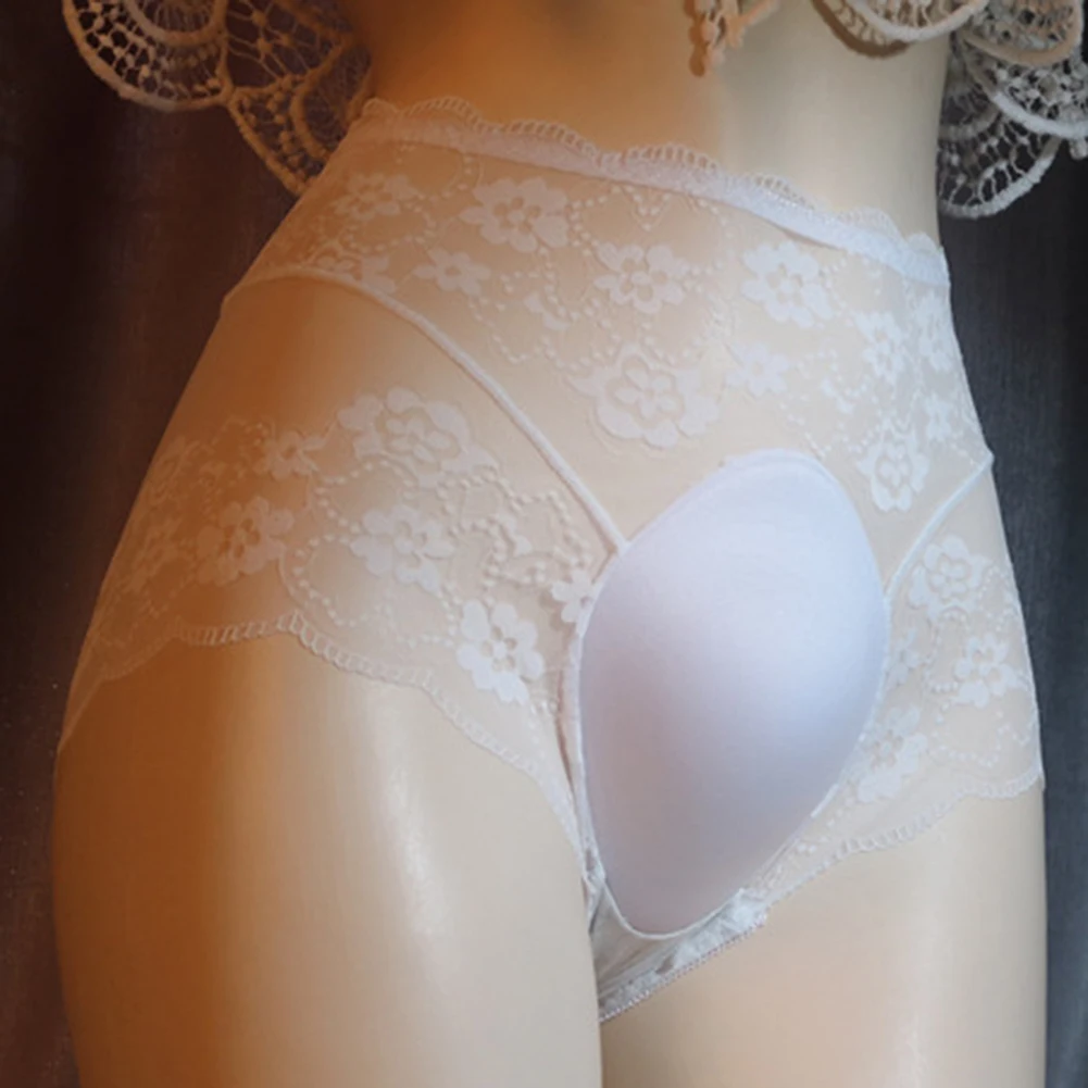 Men Sissy Lace Lingerie Trunks Briefs Boxer High-waisted Sexy Transparent Panties Convex Capsule Sponge Breathable Underwear
Men Sissy Lace Lingerie Trunks Briefs Boxer High-waisted Sexy Transparent Panties Convex Capsule Sponge Breathable Underwear