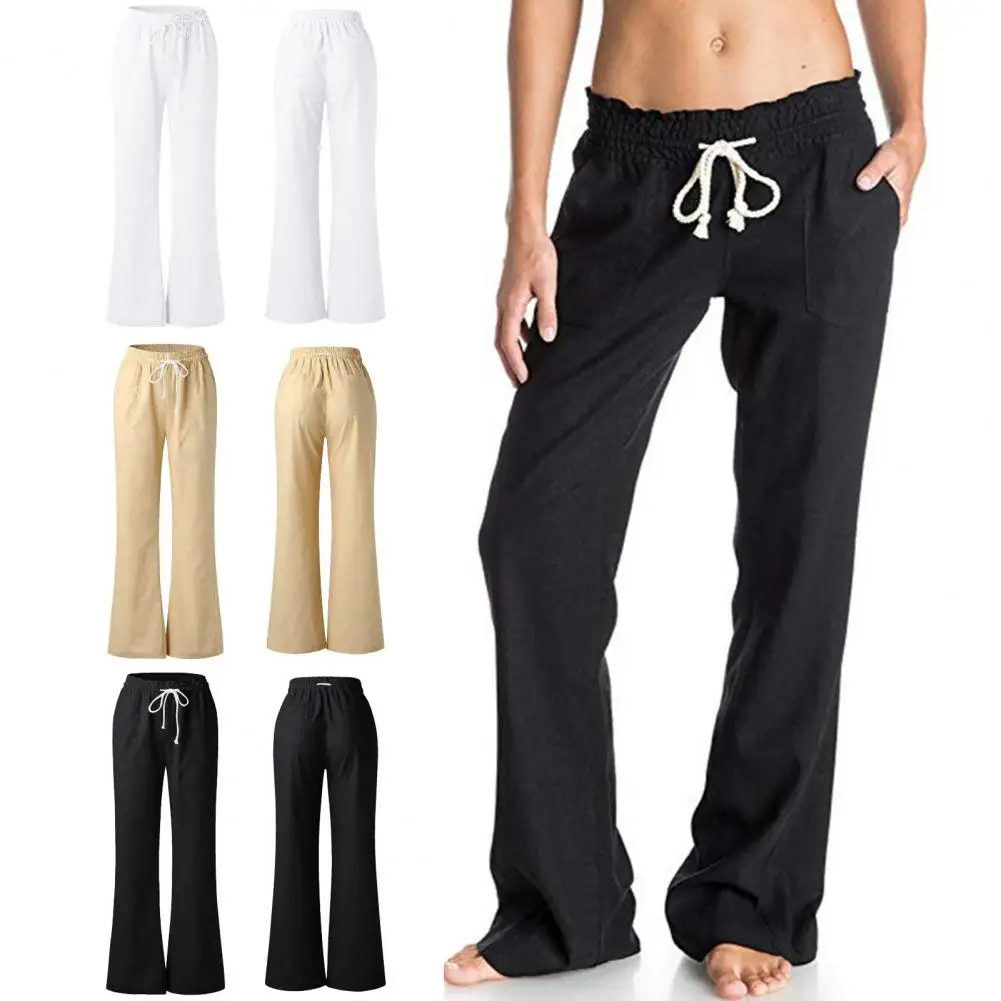 Summer Cotton Linen Pants For Women 2023 Fashion Loose Casual Solid Color High Waist Trousers Female Long Pants Ladies Trousers
Summer Cotton Linen Pants For Women 2023 Fashion Loose Casual Solid Color High Waist Trousers Female Long Pants Ladies Trousers