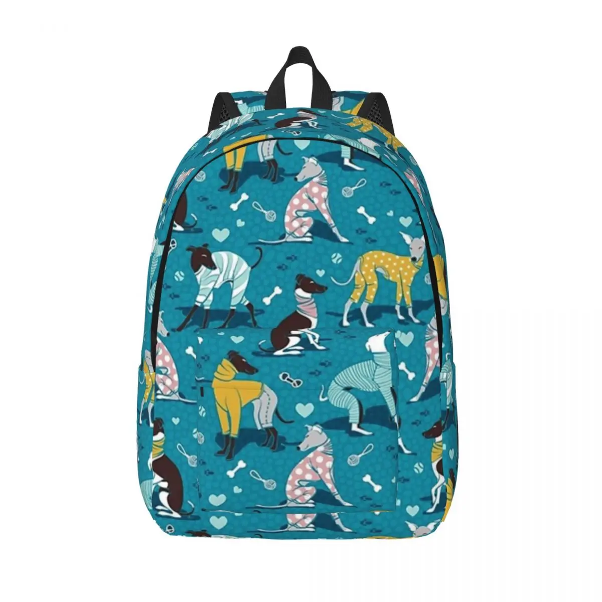 Greyhounds Dogwalk Turquoise Background Woman Backpack Bookbag Fashion Shoulder Bag Portability Laptop Rucksack School Bags
Greyhounds Dogwalk Turquoise Background Woman Backpack Bookbag Fashion Shoulder Bag Portability Laptop Rucksack School Bags