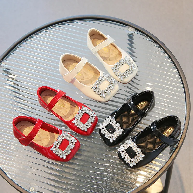 JY Children Girls Pu Princess rhinestone Shoes Flat Bean Casual 21-35 Red Black &Beige V986
JY Children Girls Pu Princess rhinestone Shoes Flat Bean Casual 21-35 Red Black &Beige V986