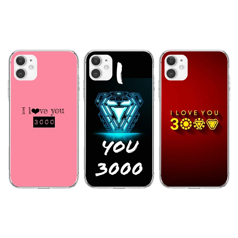 I Love You 3000 Transparent Phone Case for IPhone 13 12 11 Pro Max Mini XS XR 8 7 6 6S Plus X SE2020 TPU Cover 11 Phone Cases
I Love You 3000 Transparent Phone Case for IPhone 13 12 11 Pro Max Mini XS XR 8 7 6 6S Plus X SE2020 TPU Cover 11 Phone Cases