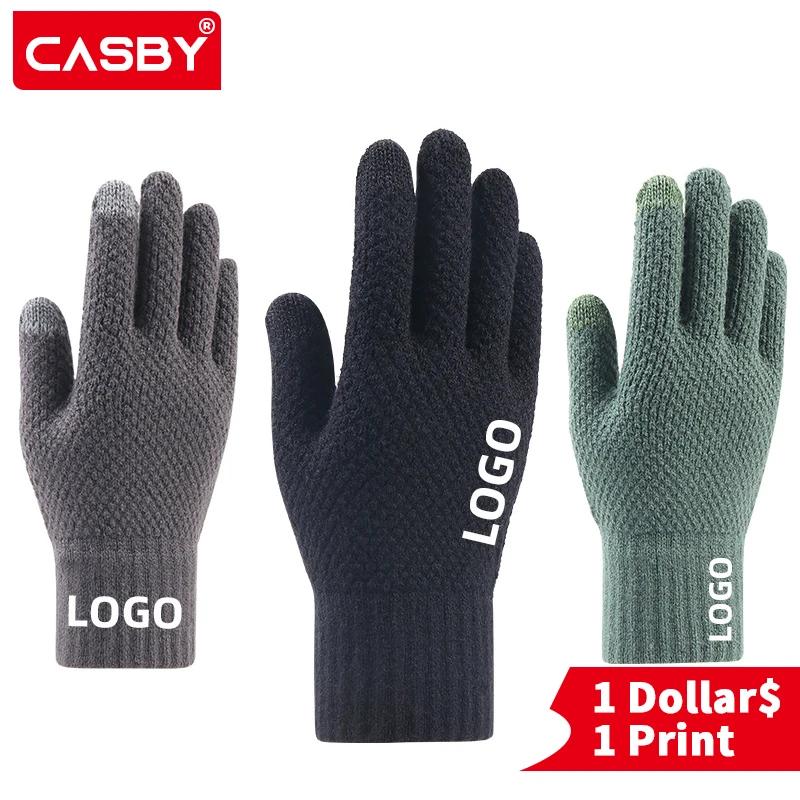 Touch screen gloves autumn and winter new cold-proof warm wool thickened men and women's knitted gloves
Touch screen gloves autumn and winter new cold-proof warm wool thickened men and women's knitted gloves