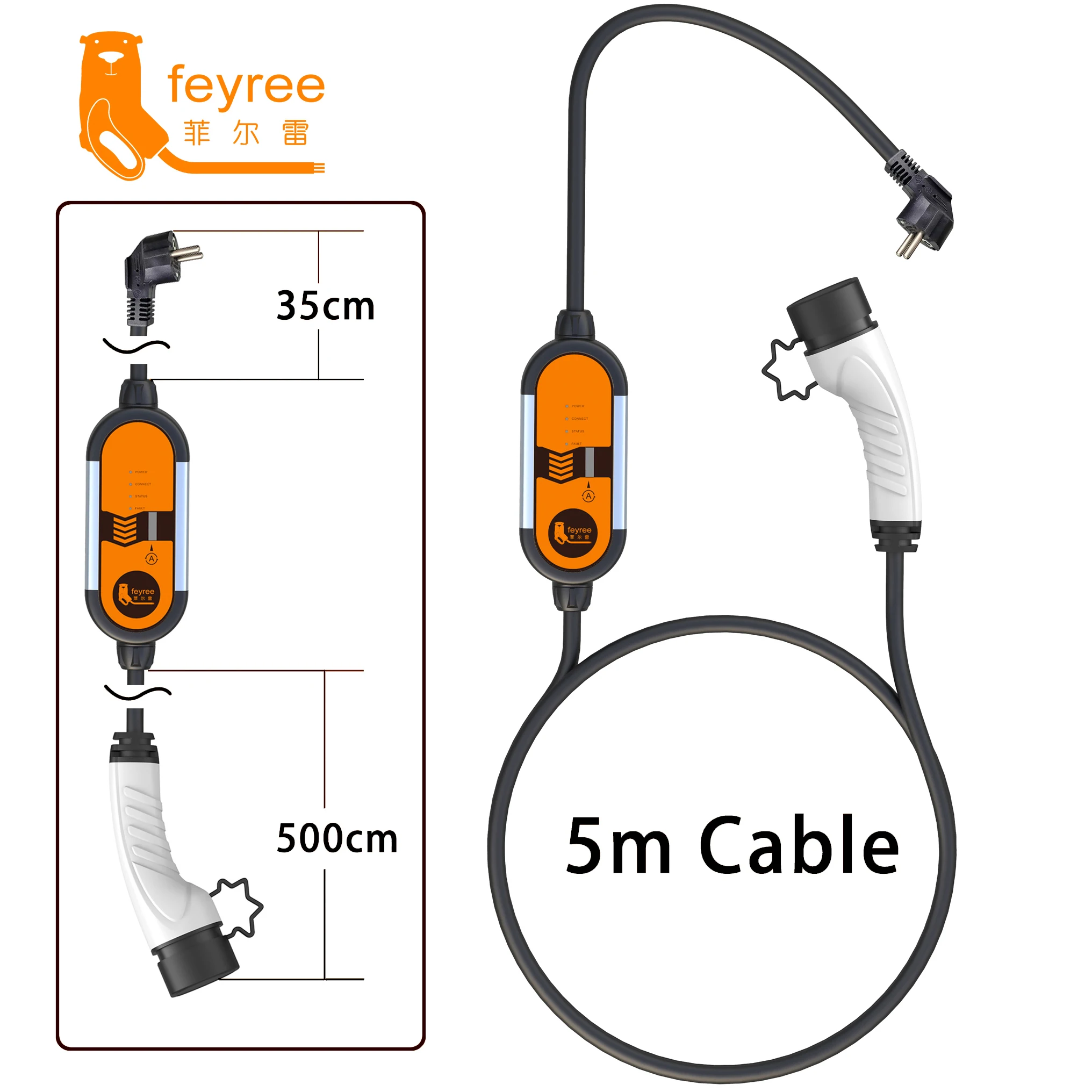 Автомобильное зарядное устройство Feyree ev IP55 OCPP type 2 8/10A/13A/16A, портативная Автомобильная зарядная станция переменного тока с управлением через... 
Автомобильное зарядное устройство Feyree ev IP55 OCPP type 2 8/10A/13A/16A, портативная Автомобильная зарядная станция переменного тока с управлением через...