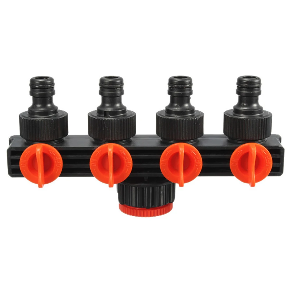 Garden Accessories Agricultural Plastic Irrigation Splitter 4 Way Home ABS Drip Easy Install Durable Tap Connector
Garden Accessories Agricultural Plastic Irrigation Splitter 4 Way Home ABS Drip Easy Install Durable Tap Connector