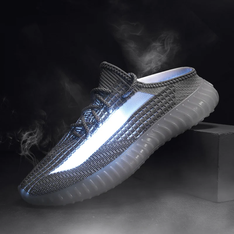 Breathable Knit Mens Casual Shoes Half Drag Flat Summer Beach Sandals Man Outdoor Slippers Male Walking Flat Footwear Sneakers
Breathable Knit Mens Casual Shoes Half Drag Flat Summer Beach Sandals Man Outdoor Slippers Male Walking Flat Footwear Sneakers
