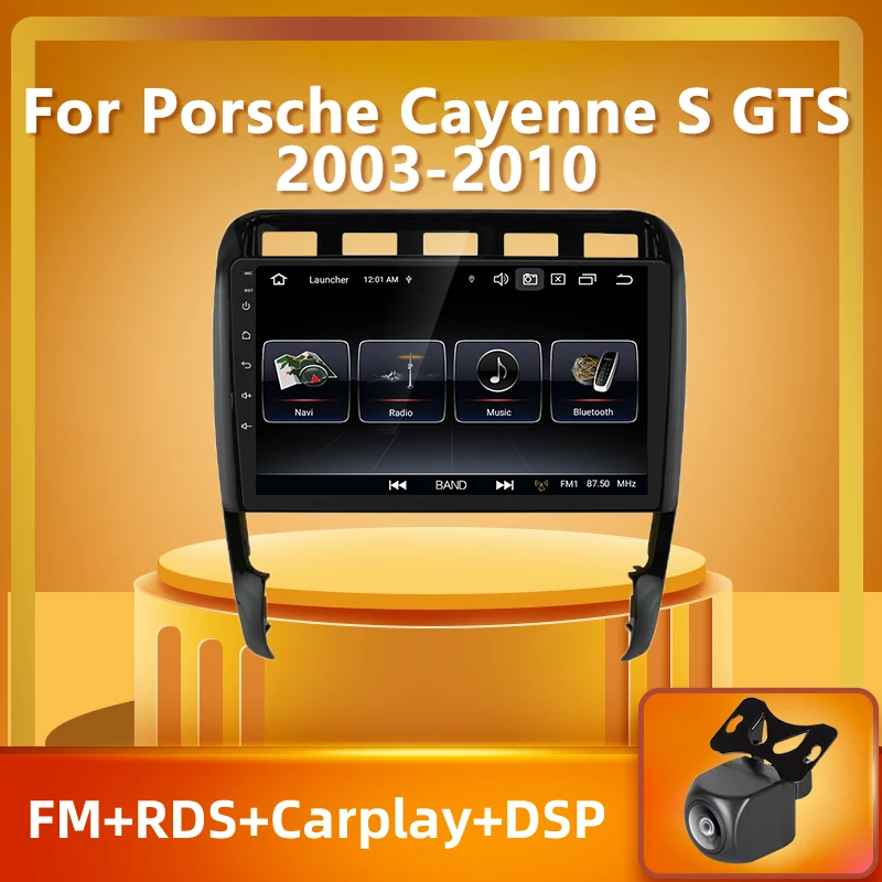 PEERCE For Porsche Cayenne S GTS 2003-2010 Car radio 2 Din Android 10 car multimedia dvd player GPS Navigation FM AM autoradio
PEERCE For Porsche Cayenne S GTS 2003-2010 Car radio 2 Din Android 10 car multimedia dvd player GPS Navigation FM AM autoradio