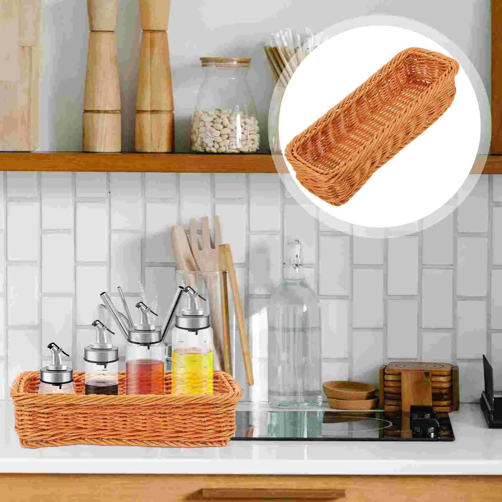 Seasoning Jar Storage Box Snacks Arranger Basket Candy Pastoral Style Desktop Rural
Seasoning Jar Storage Box Snacks Arranger Basket Candy Pastoral Style Desktop Rural