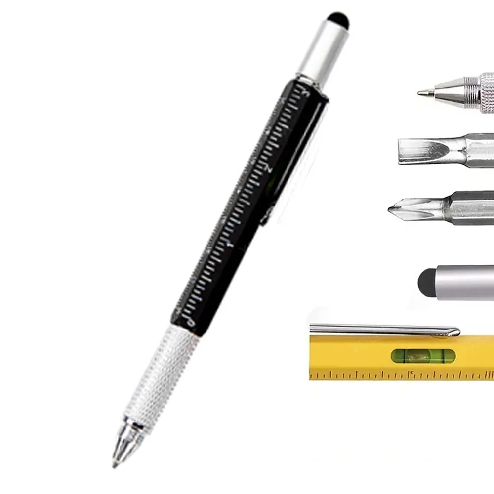 Многофункциональный инструмент 7 в 1, металлическая ручка с линейкой уровня, гаджеты, инженер, столяр, плотник, карманный инструмент со стилусом, линейкой, отверткой
Многофункциональный инструмент 7 в 1, металлическая ручка с линейкой уровня, гаджеты, инженер, столяр, плотник, карманный инструмент со стилусом, линейкой, отверткой