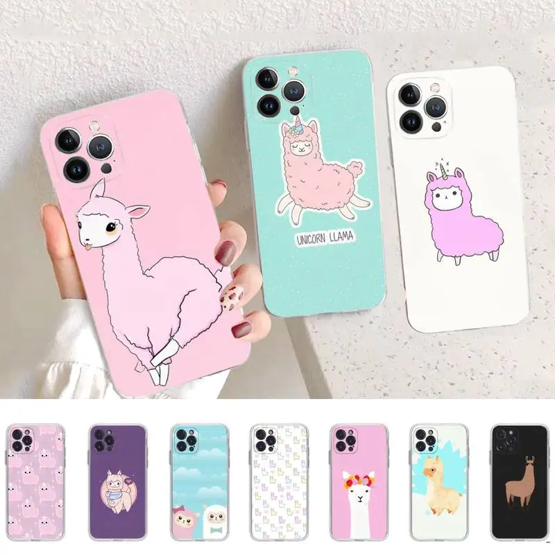 Kawaii Cute Alpaca Phone Case Silicone Soft for iphone 14 13 12 11 Pro Mini XS MAX 8 7 6 Plus X XS XR Cover
Kawaii Cute Alpaca Phone Case Silicone Soft for iphone 14 13 12 11 Pro Mini XS MAX 8 7 6 Plus X XS XR Cover