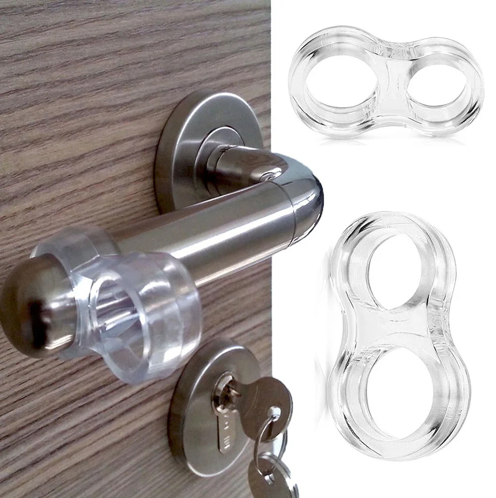 5pcs Silicone Door Handle Stopper Transparent PVC Door Handle Buffer Wall Protection Shock Absorber for Home Kitchen Bedroom
5pcs Silicone Door Handle Stopper Transparent PVC Door Handle Buffer Wall Protection Shock Absorber for Home Kitchen Bedroom