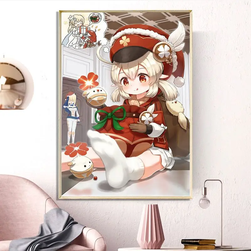 Genshin Impact Game Cartoon Cross Embroidery cross stitch kit Handmade Painting Bedroom Living Room Gifts to Friends
Genshin Impact Game Cartoon Cross Embroidery cross stitch kit Handmade Painting Bedroom Living Room Gifts to Friends