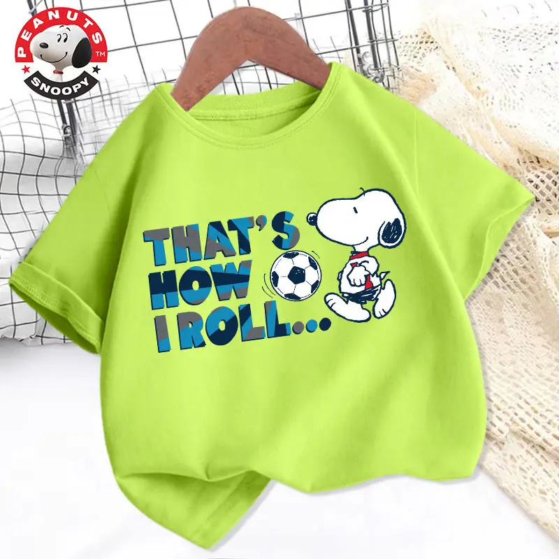 Snoopy Cute Summer Kids T-Shirt Cartoon Kawaii Anime Fashion Casual Print Ins Style Cotton T-Shirt for Kids Birthday Gift
Snoopy Cute Summer Kids T-Shirt Cartoon Kawaii Anime Fashion Casual Print Ins Style Cotton T-Shirt for Kids Birthday Gift