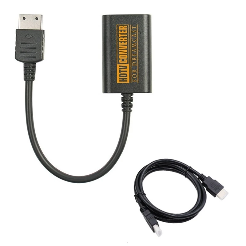 Адаптер преобразователя совместимый с HDMI для консолей Sega Dreamcast, кабель HDMI-совместимый/HD-Link для Dreamcast 480I,480P,576I
Адаптер преобразователя совместимый с HDMI для консолей Sega Dreamcast, кабель HDMI-совместимый/HD-Link для Dreamcast 480I,480P,576I