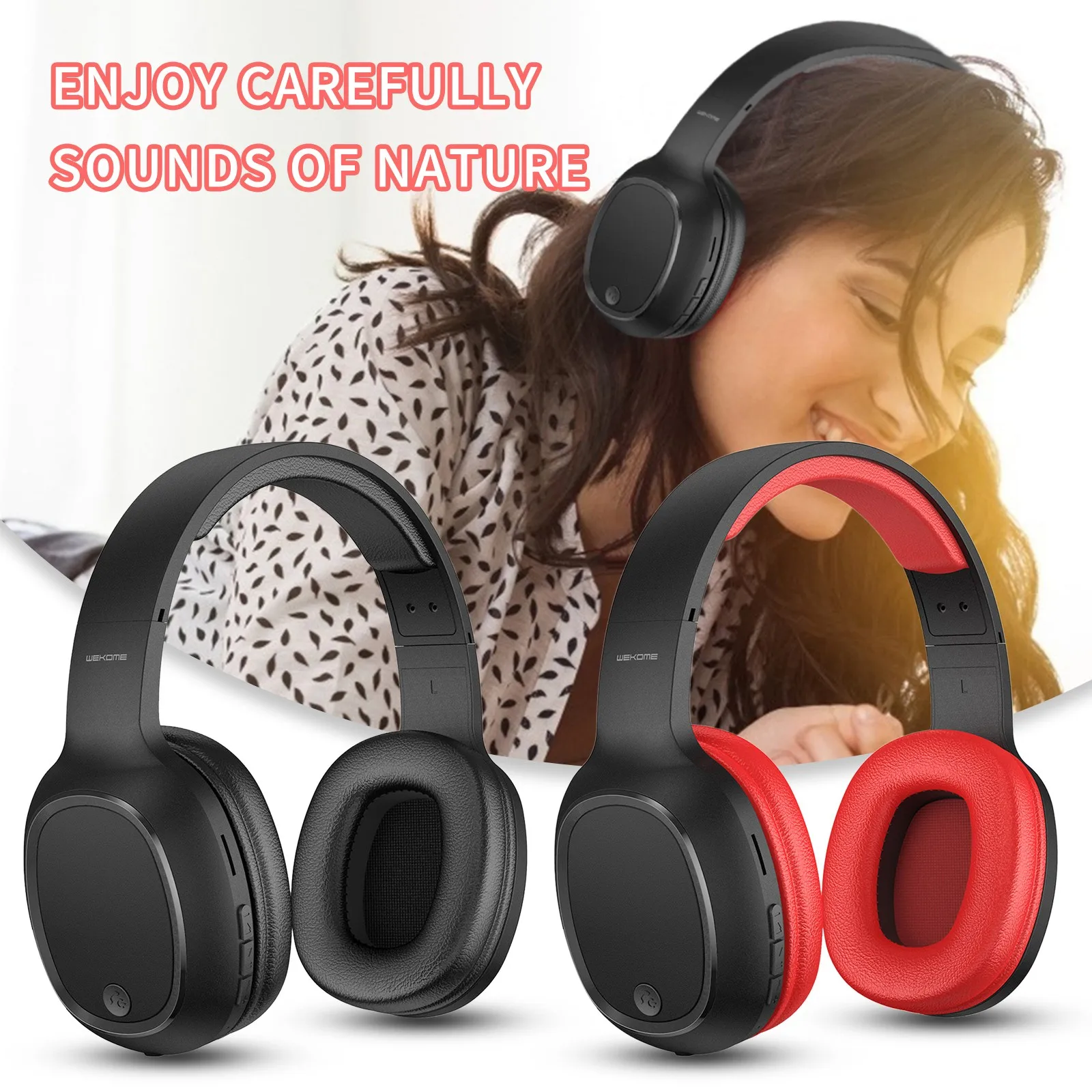 Ouhaobin M8 Wireless Headset Bluetooth 5.0 Headsets Heavy Bass Sports Gaming Headphones 200mah Large Capacity Battery Earphones
Ouhaobin M8 Wireless Headset Bluetooth 5.0 Headsets Heavy Bass Sports Gaming Headphones 200mah Large Capacity Battery Earphones