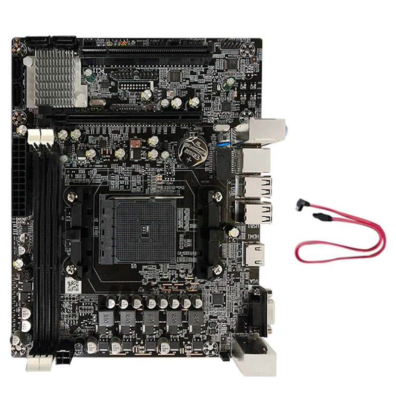 A88 Motherboard Fm2 + DDR3 Cpu Interface All Solid State Power Supply Computer Game Motherboard Support X4/730 A4/6300
A88 Motherboard Fm2 + DDR3 Cpu Interface All Solid State Power Supply Computer Game Motherboard Support X4/730 A4/6300