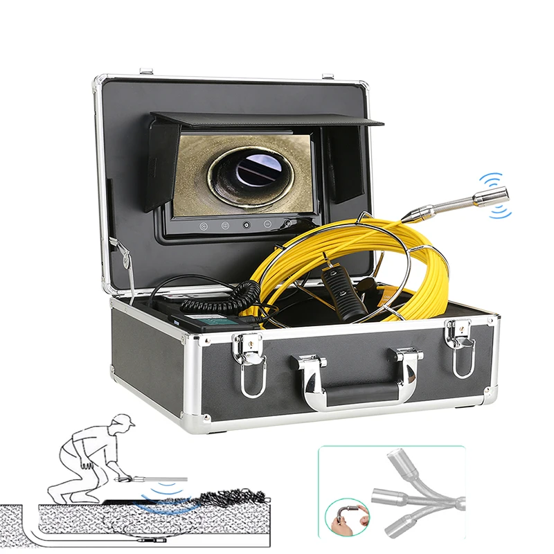 Factory Spot 9-inch screen pipe borescope camera 22mm with count WiFi automatic balance underwater camera snake camera 20M
Factory Spot 9-inch screen pipe borescope camera 22mm with count WiFi automatic balance underwater camera snake camera 20M