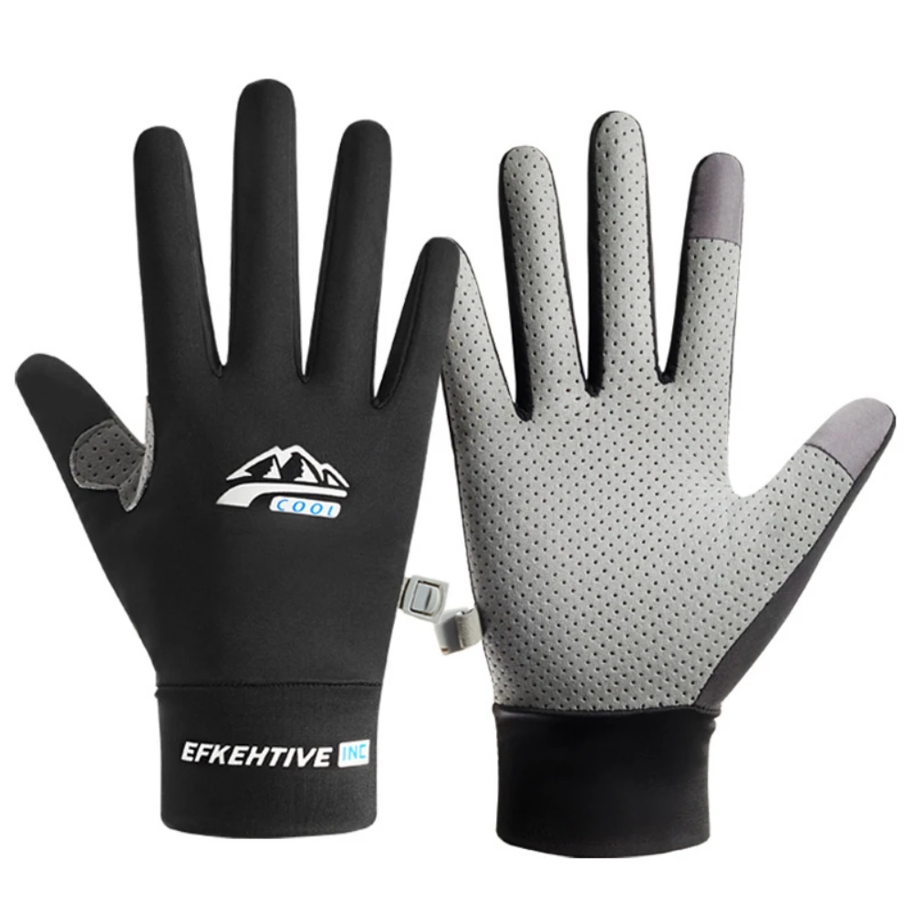 Riding Gloves Screen Full Finger Spring And Summer Ice Silk Touch Full Finger Glove Men's And Women's
Riding Gloves Screen Full Finger Spring And Summer Ice Silk Touch Full Finger Glove Men's And Women's