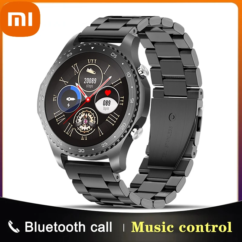 xiaomi Smartwatch Bluetooth Call Sports Watches Heart Rate Sleep Monitoring Steel Waterproof Man Smart Watch Men For Android IOS
xiaomi Smartwatch Bluetooth Call Sports Watches Heart Rate Sleep Monitoring Steel Waterproof Man Smart Watch Men For Android IOS