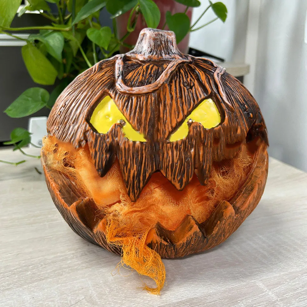 1pc Pumpkin Ornament Halloween Voice-activated Lifting Animatronic Scary Pumpkin Head Lighting Horror Props Holiday DIY Decor
1pc Pumpkin Ornament Halloween Voice-activated Lifting Animatronic Scary Pumpkin Head Lighting Horror Props Holiday DIY Decor