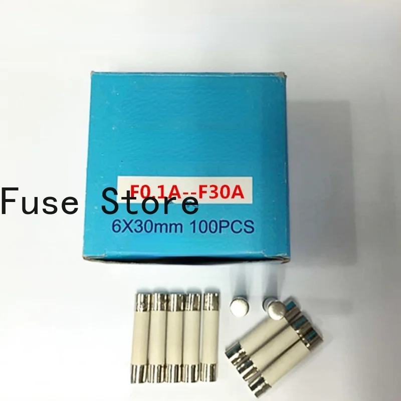 10PCS Explosion-proof Ceramic Fuse Tube Quick-break Type 6 * 30mm 250V F1.6A F1.5A F1.25A F4A
10PCS Explosion-proof Ceramic Fuse Tube Quick-break Type 6 * 30mm 250V F1.6A F1.5A F1.25A F4A