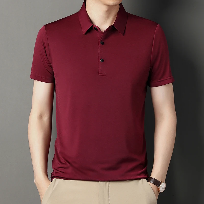 Classic Men's Short Sleeve Polo T-Shirt: Lightweight and Breathable Fabric in Black Yellow White Army Green Blue Colors 2023
Classic Men's Short Sleeve Polo T-Shirt: Lightweight and Breathable Fabric in Black Yellow White Army Green Blue Colors 2023