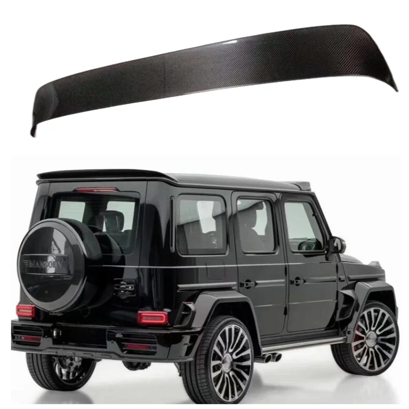 W464 спойлер для Mercedes-Benz G-CLASS G500 G550 G63 G350 2019 2020 2021 2022 углеродное волокно Автомобильный задний Багажник крыло крыши
W464 спойлер для Mercedes-Benz G-CLASS G500 G550 G63 G350 2019 2020 2021 2022 углеродное волокно Автомобильный задний Багажник крыло крыши