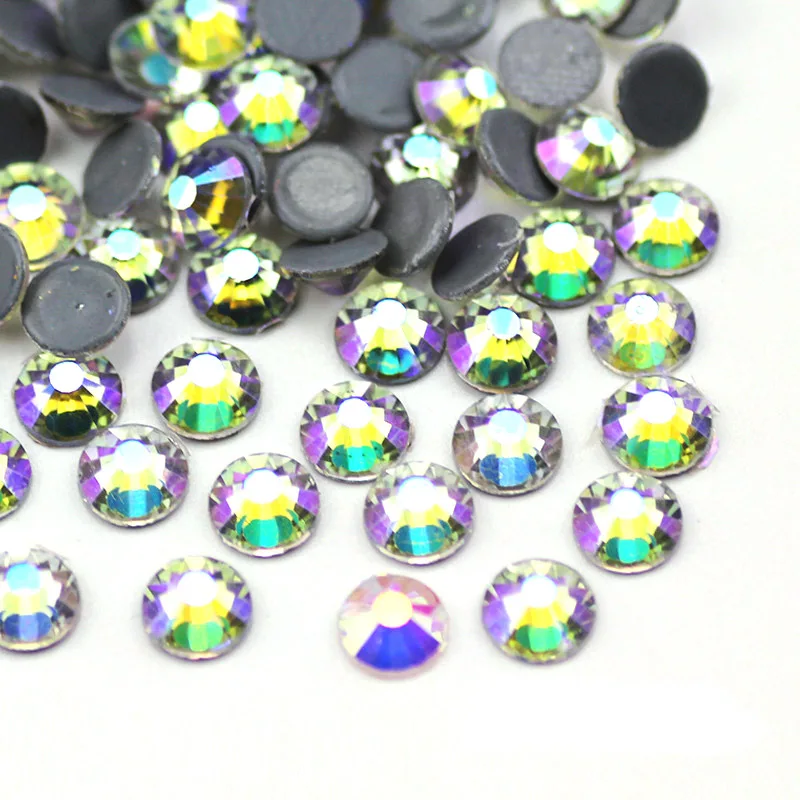 

Multicolor Better DMC Rhinestones Hot fix Crystal Rhinestones Sewing Fabric Garment stones SS6(2mm)