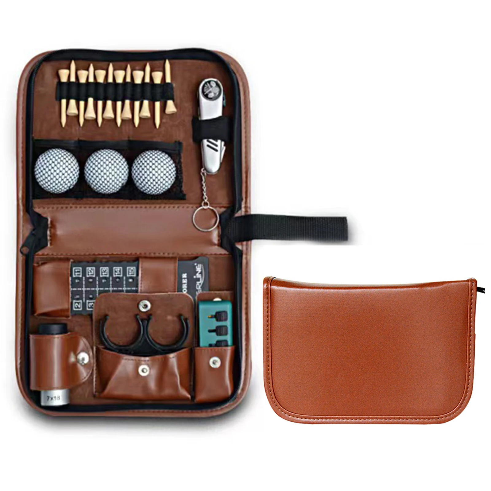 Bag Bags Golf-pouch 190g 1pc 22.5*16.7*5.5cm Brown Generous Capacity Multi-functional Resists Scratches Practical
Bag Bags Golf-pouch 190g 1pc 22.5*16.7*5.5cm Brown Generous Capacity Multi-functional Resists Scratches Practical