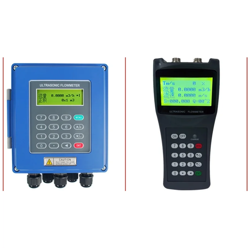 Ultrasonic Flowmeter External Clamp Handheld Split Portable External Paste Wall-Mounted Liquid Heat Meter
Ultrasonic Flowmeter External Clamp Handheld Split Portable External Paste Wall-Mounted Liquid Heat Meter